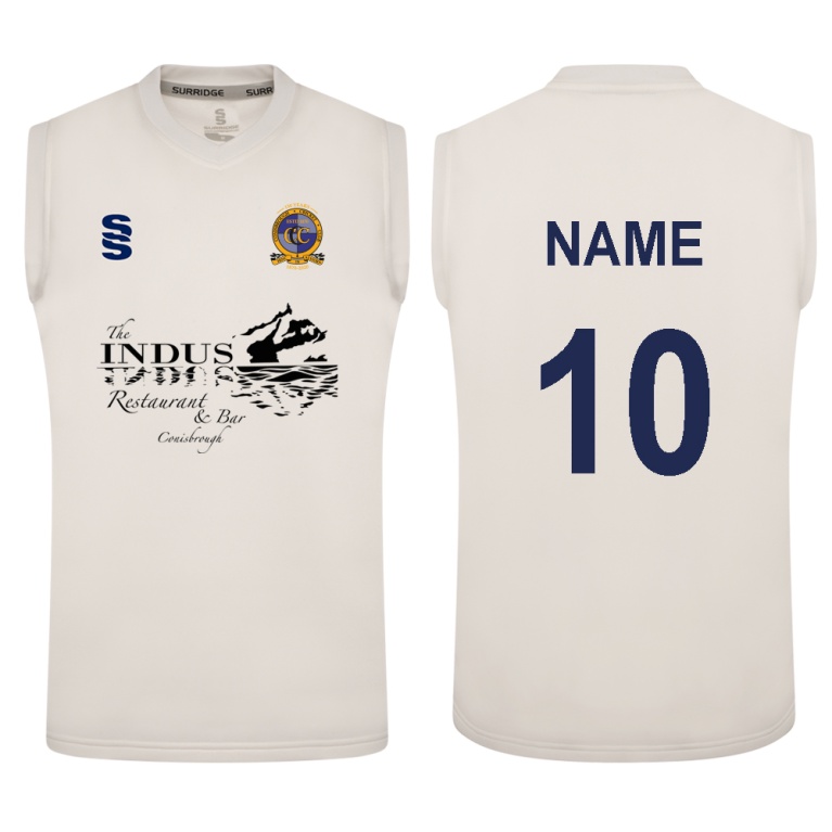 BLAST SLEEVELESS WOMENS SWEATER-Ivory